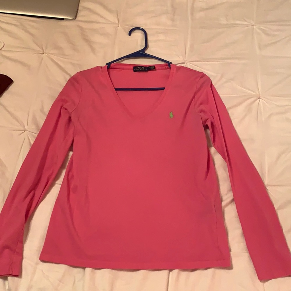 Pink Long Sleeve Shirt